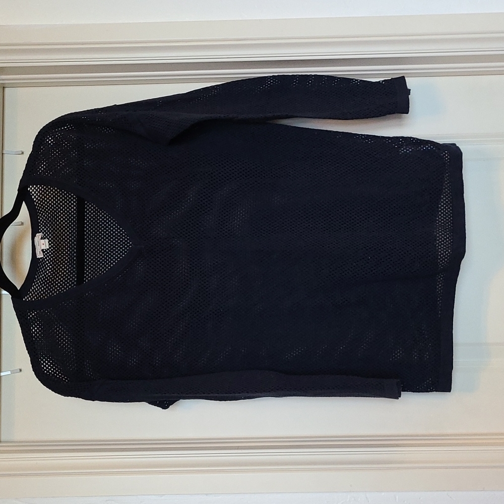 Navy blue GAP mesh sweater